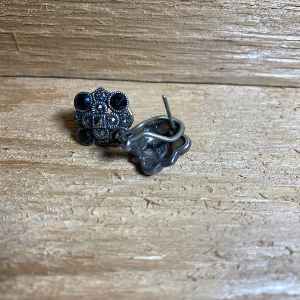 Vintage Judith Jack SS Earrings